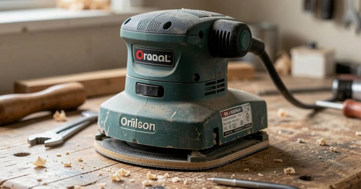 Fix Broken Orbital Sander - SanderSavvy