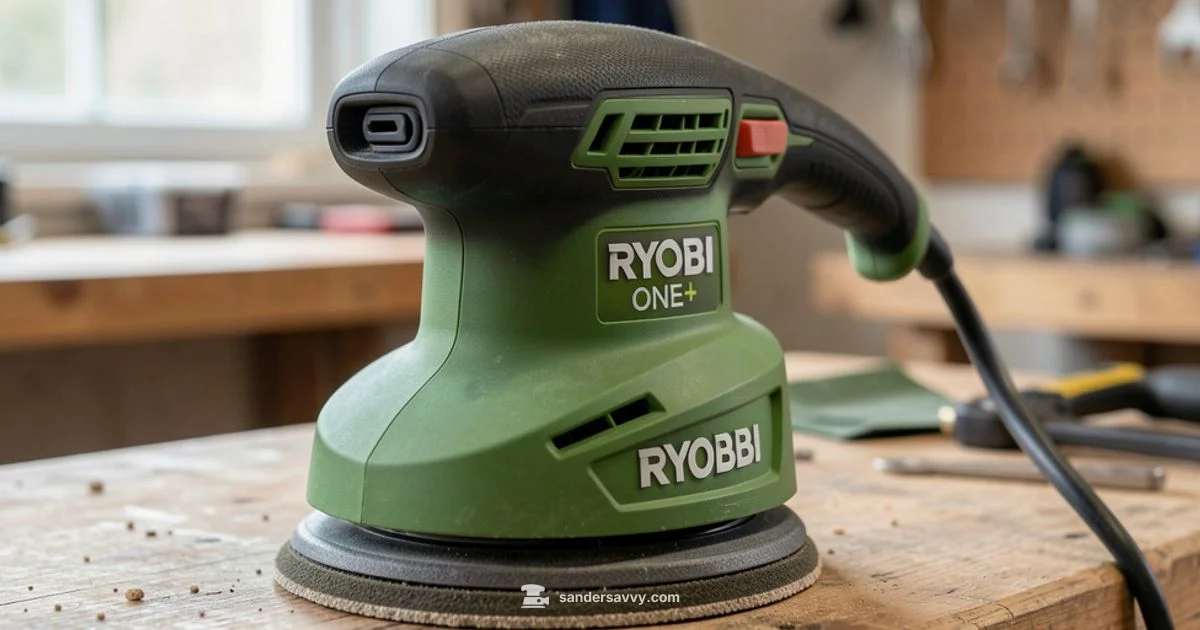 Ryobi One+ Sander Guide Ryobi One+ Sander Guide - SanderSavvy