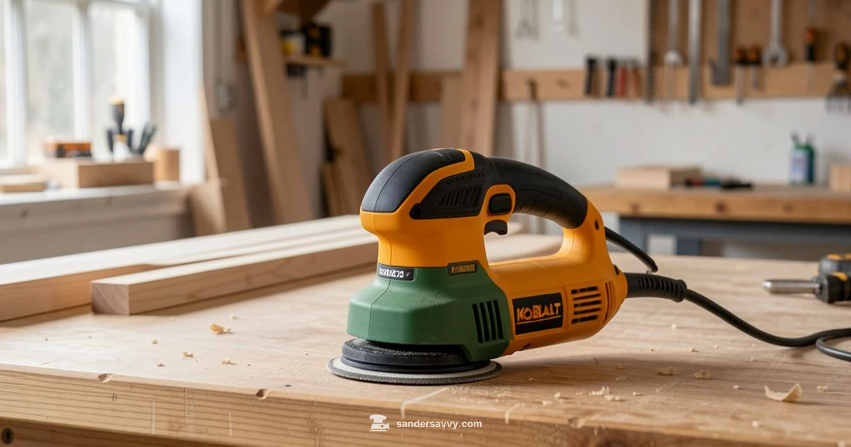 Kobalt Orbital Sander Guide - SanderSavvy