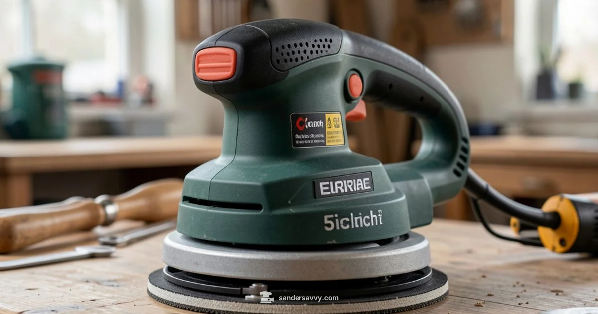 Six Inch Orbital Sander Six Inch Orbital Sander - SanderSavvy