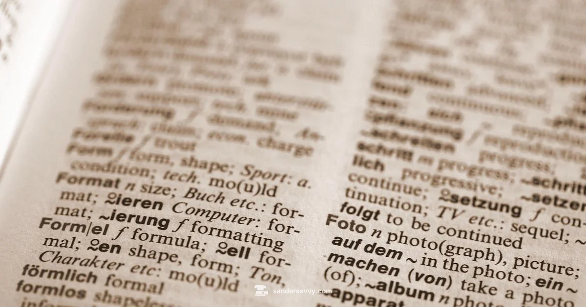 Coined Term Definition - SanderSavvy