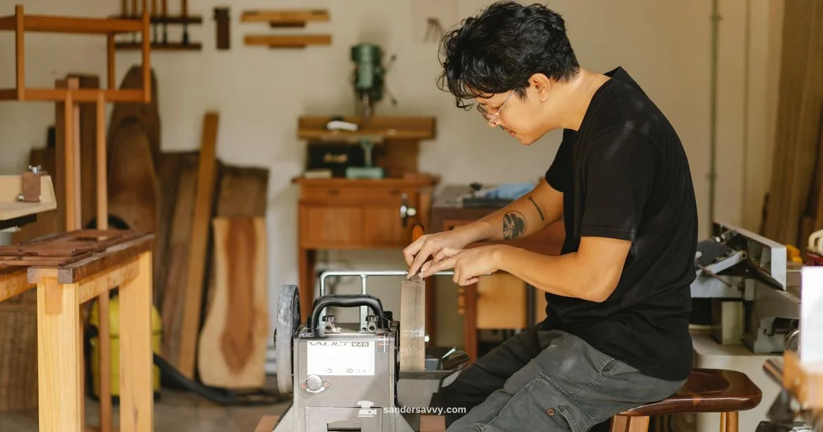 DeWalt Sander in Action - SanderSavvy