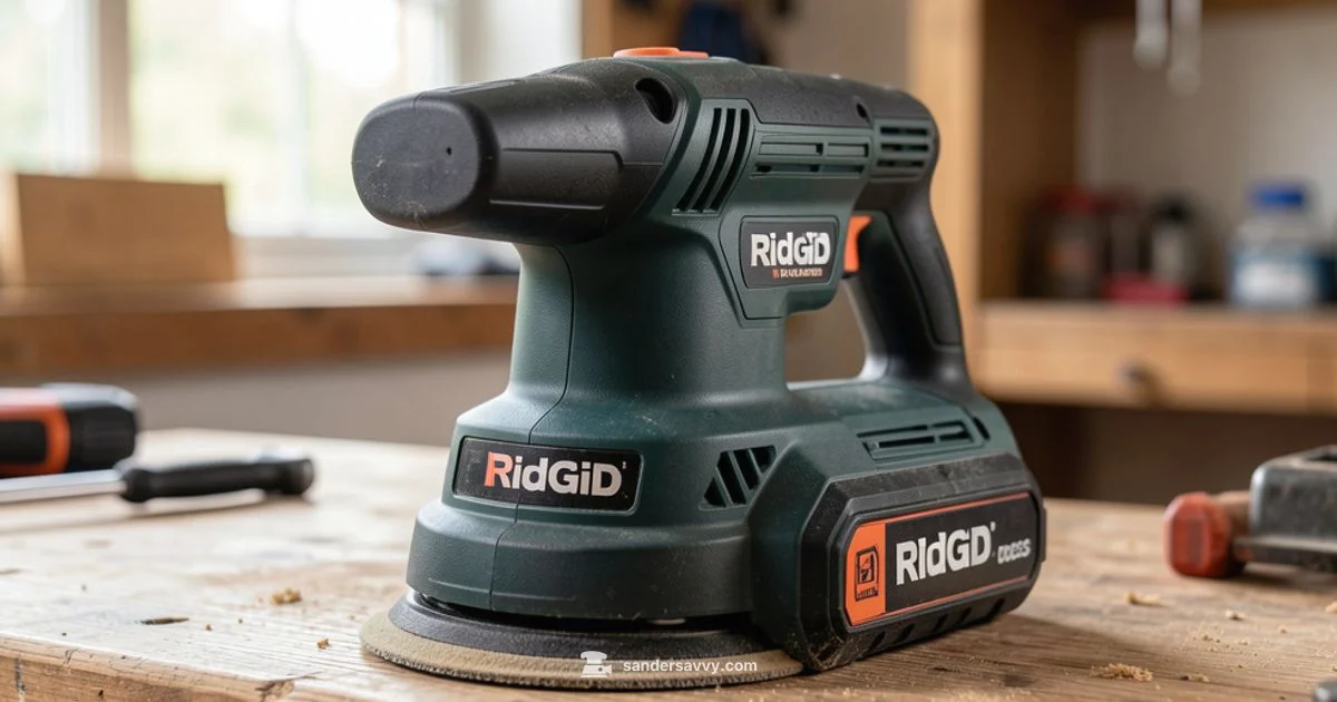 Ridgid Cordless Sander Guide Ridgid Cordless Sander Guide - SanderSavvy