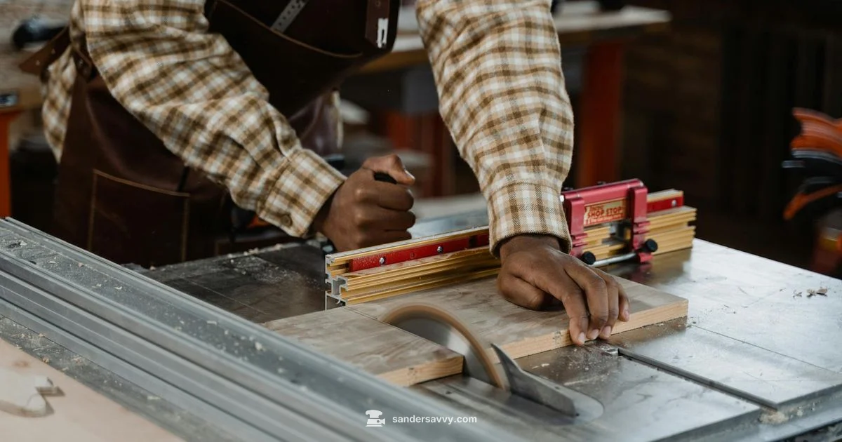 Change Sander Belt - SanderSavvy