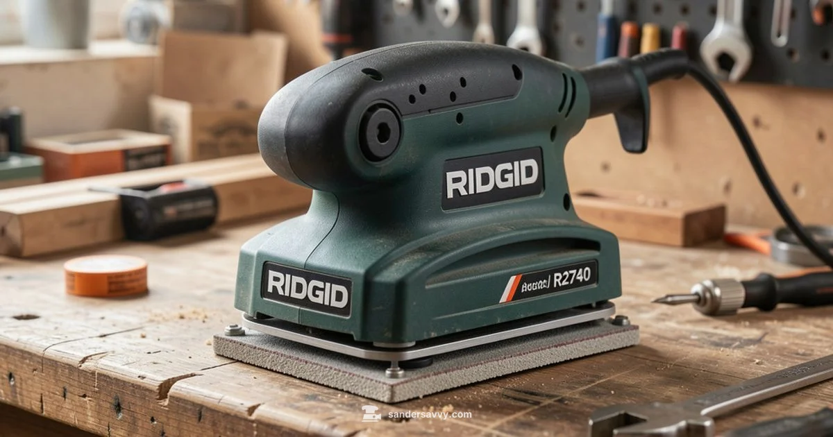 Ridgid R2740 Review - SanderSavvy