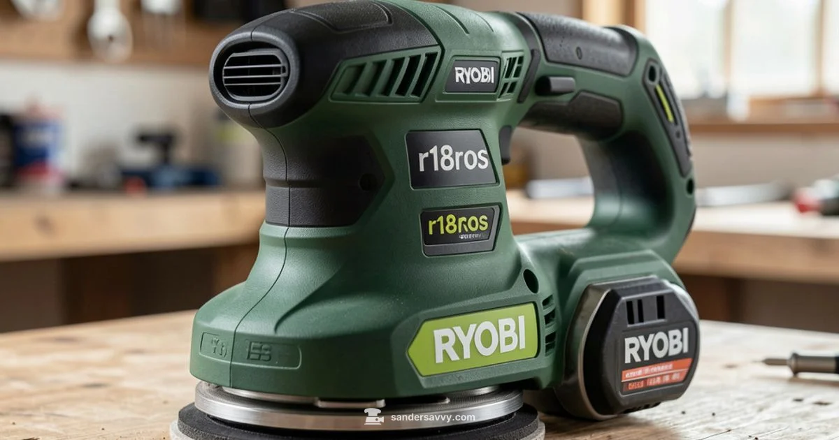 Ryobi R18ROS Review - SanderSavvy