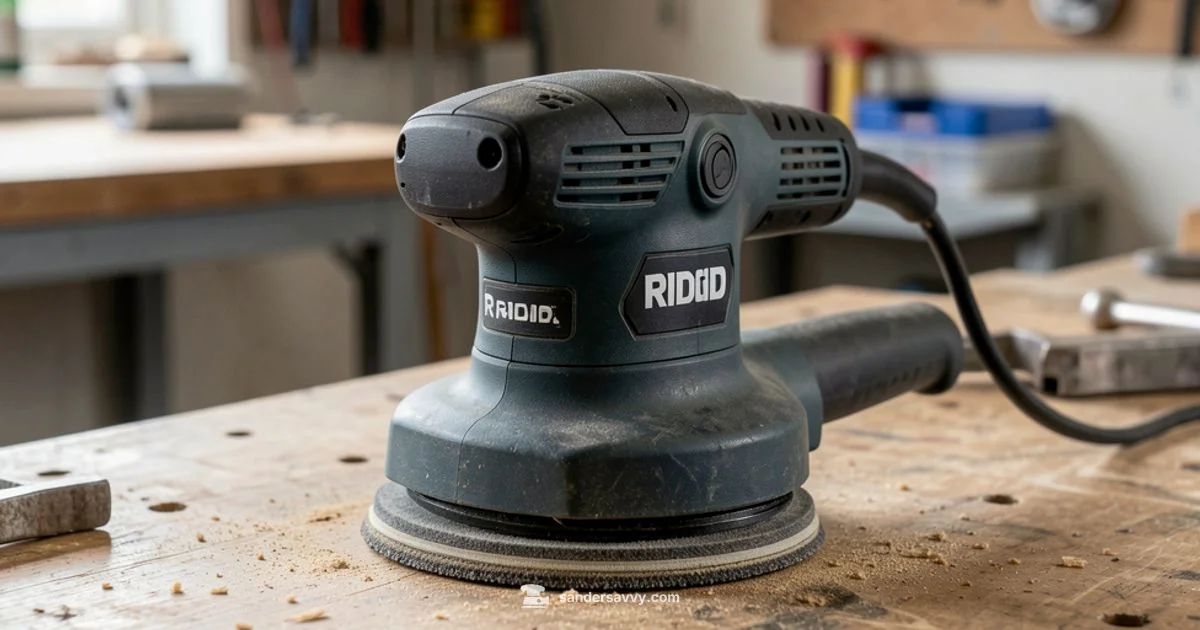 Ridgid Orbital Sander Review - SanderSavvy