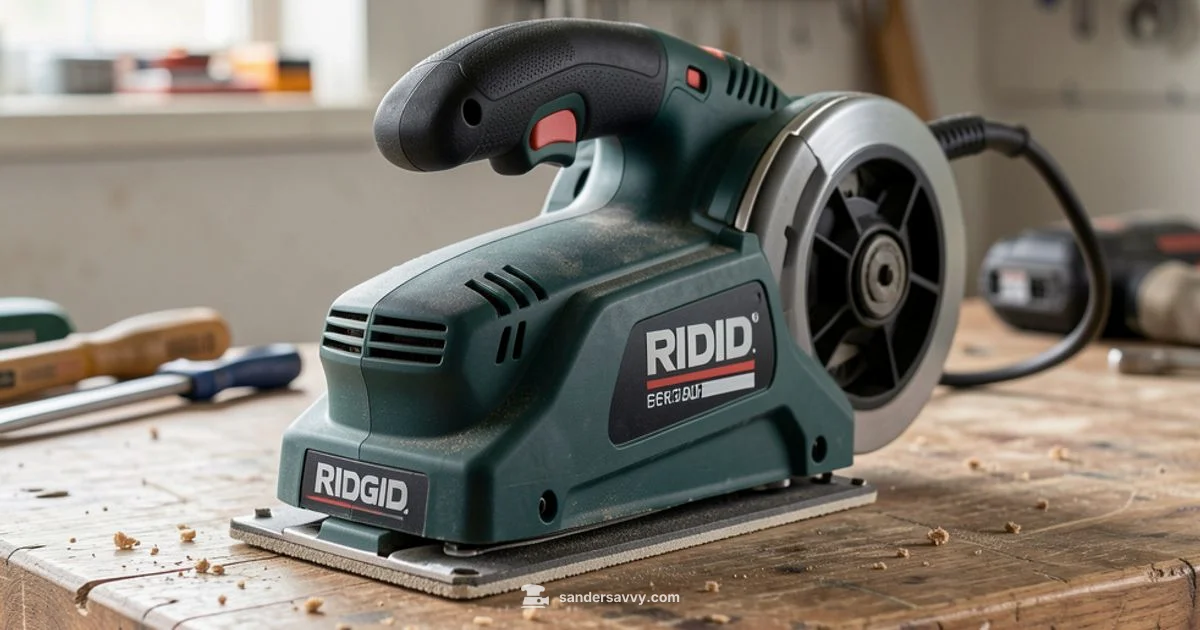 Ridgid Belt Sander Review - SanderSavvy