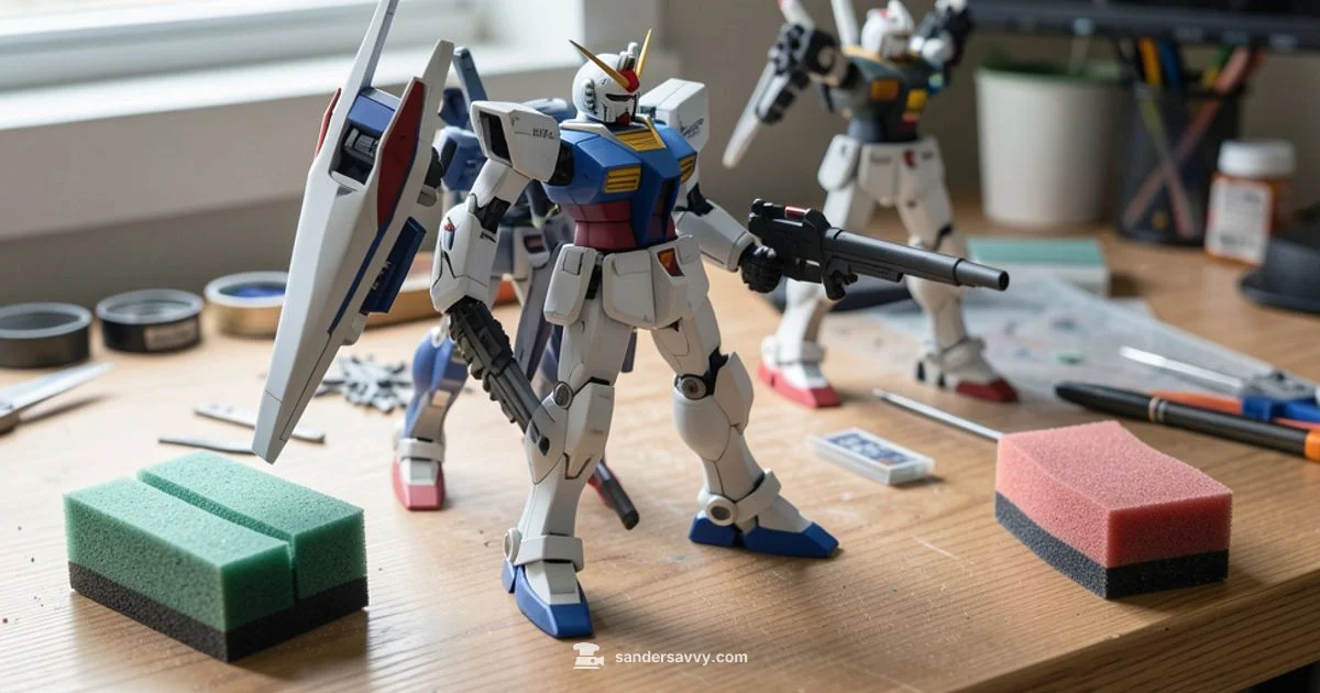 Gunpla Sanding Sponges Lifespan - SanderSavvy