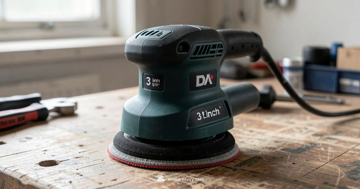 Three Inch DA Sander - SanderSavvy