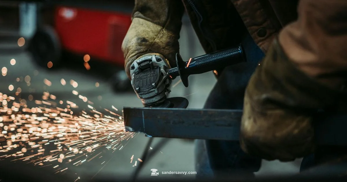 Wood Disc on Grinder - SanderSavvy