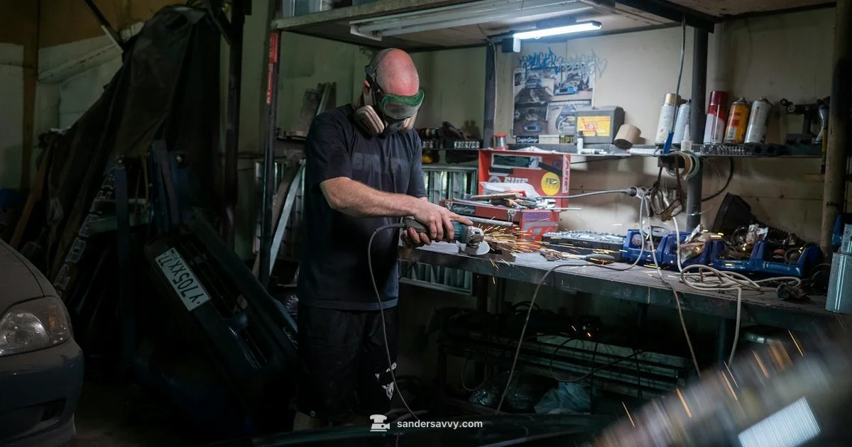 Belt Sander for Bench Grinder - SanderSavvy